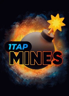 1Tap Mines logo by Turbo Games Dragon Casino