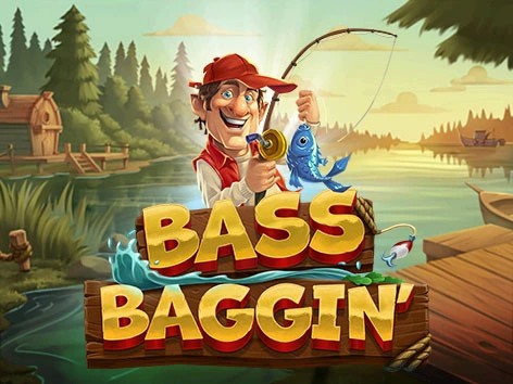 Official Slots logo: Bass Baggin’ by Jili Games at Dragon Casino