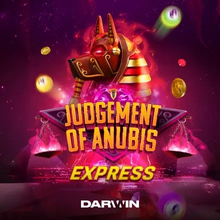 Enjoy Judgement of Anubis Express by Darwin Gaming – logo hosted on dragoncasino.pl