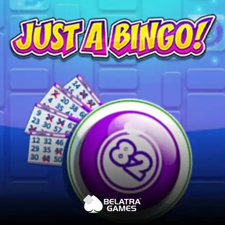 Just A Bingo slot visual from Belatra Games available on dragoncasino.pl