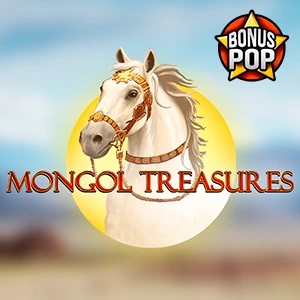 Mongol Treasures by Endorphina, showcased at dragoncasino.pl – game logo