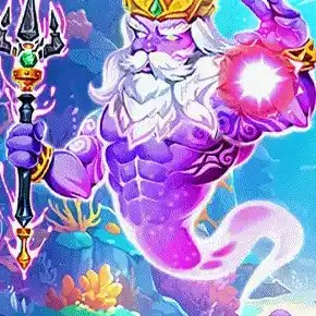 Crash Games logo of Poseidon’s Secret 2 from KA Gaming at Dragon Casino