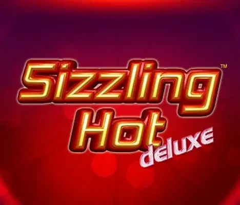 Sizzling Hot Deluxe slot logo by Greentube at Dragon Casino