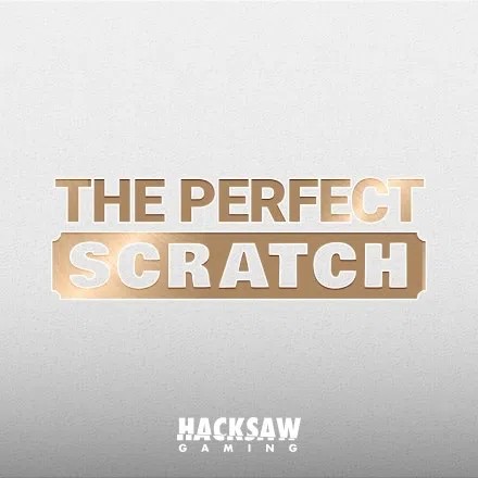 The Perfect Scratch by Hacksaw Gaming, showcased at dragoncasino.pl – game logo
